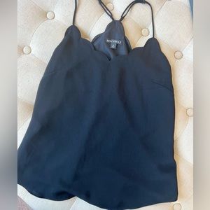 Black JCrew Merchantile racerback camisole